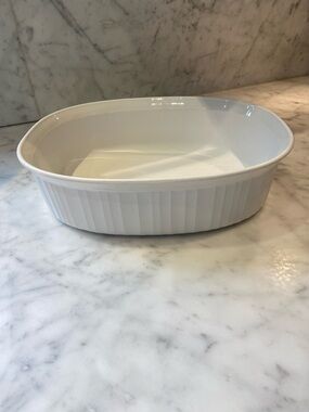 Corningware White Oval Baking Dish